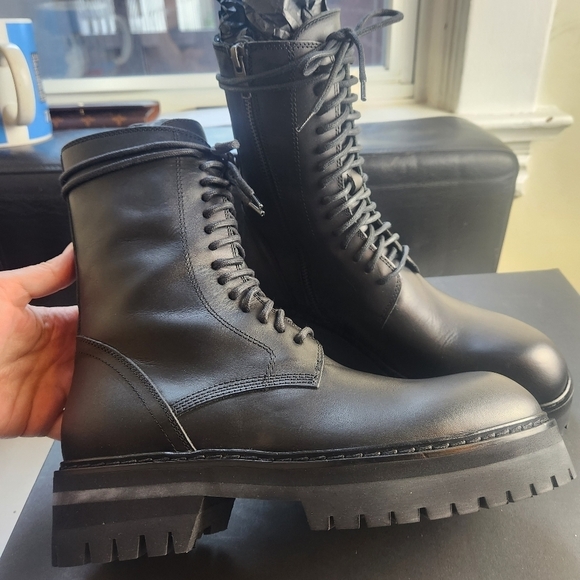 Ann Demeulemeester Alex Lace Up boots size 38 BNWT - Picture 9 of 12
